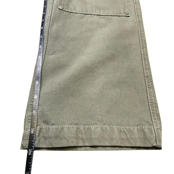 We The Free (Free People) Hayden Pull-On Pants XS Green - Picture 8 of 8